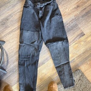 Black Hollister ultra high- rise dad Jean size 9R Style Jeans
